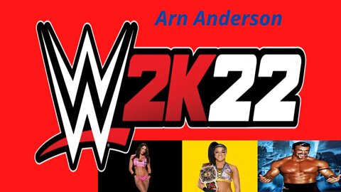 WWE 2k22 Arn Anderson Entrance #short