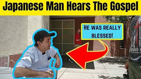 Japanese-American Man Hears the Gospel For First Time On Campus | University of Arizona Evangelism