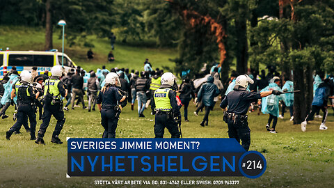 Nyhetshelgen 214 - Sveriges Jimmie moment?, pridehysteri, woke-boll