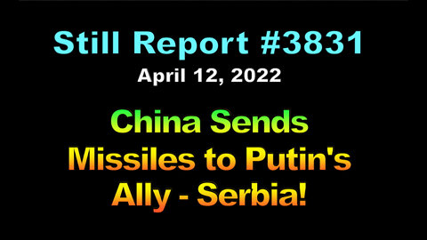 China Sends Missiles to Putin’s Ally – Serbia!! 3831