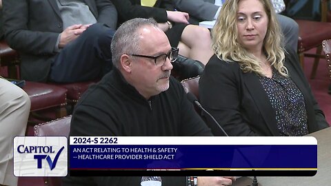 Child Protector Bob Chiaradio Strongly Opposes RI S2262 Which Bestows A Legal Protective Shield For Medical Staff That Mutilate Children Under Gender Affirming Care