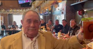 Cheers! White Marsh bartender celebrates 80th birthday