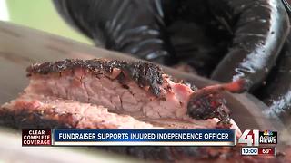 BBQ raises funds for Officer Wagstaff's recovery