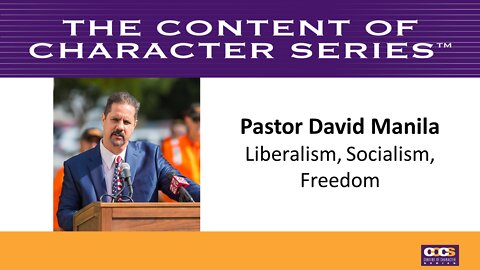 Pastor David Manila | Liberalism, Socialism or Freedom