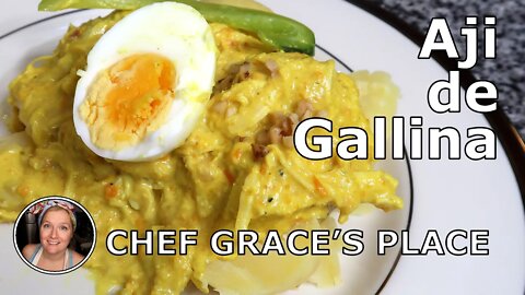 Aji de Gallina: Learning How to Cook Aji De Gallina Con Mi Amigo Oscar!
