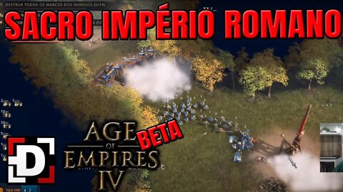 Sacro Império Romano na nova Black Forest do Age of Empires 4
