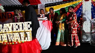 SOUTH AFRICA - Durban - King Goodwill Zwelithini hosts Diwali celebrations (Video) (XH7)