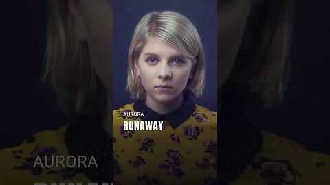 Aurora • Runaway (lyric video) #Shorts