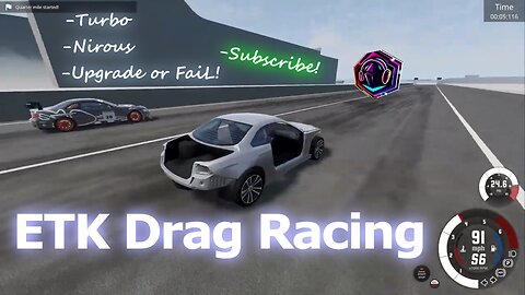Etk Progressive Upgrade Drag Racing - BeamNG