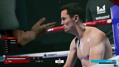 Undisputed Boxing Online Gameplay Xu Can vs Anthony Corolla - Risky Rich vs Louis jumeau
