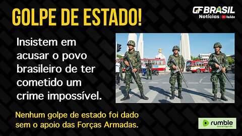 Insistem em acusar o povo brasileiro de ter cometido um crime impossível. Kd a democracia?