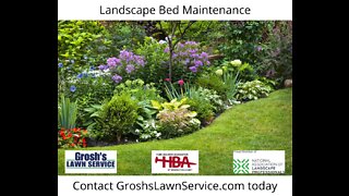 Landscape Bed Maintenance Clear Spring Maryland Video GroshsLawnService com