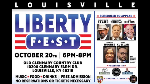 BulldogTV Presents Liberty Fest | Sheriff David Clarke Jr, Eric Deters & More! | LIVE