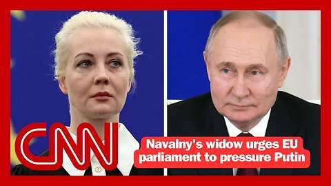 Navalny's widow urges EU parliament to pressure Putin