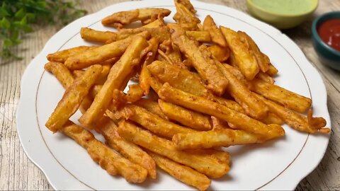 How To Make Masala Chips • Masala French Fries Recipe • Spicy Chips Recipe • Masala Fries Recipe