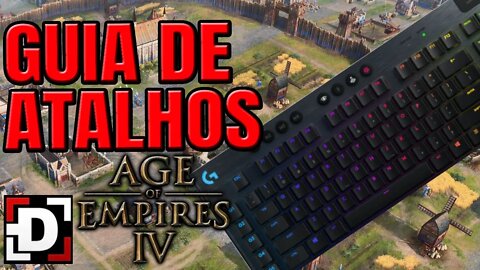 Guia de Atalhos do Age of Empires 4 (Age IV)