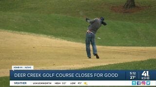 Deer Creek Golf Course closes for good