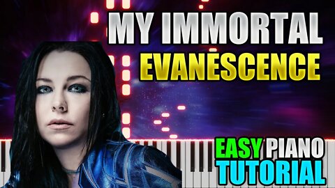 My Immortal - Evanescence | Easy Piano Lesson