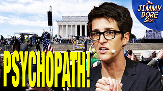 War-Pig Rachel Maddow SMEARS Peace Rallygoers