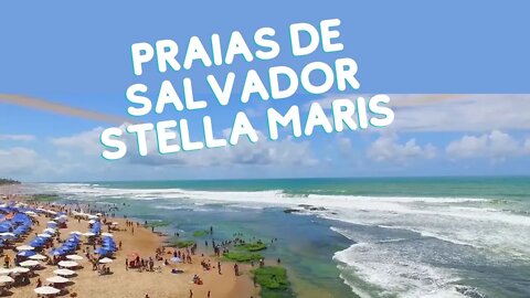 Praias de Salvador Praia de Stella Maris #Turismo #viagem #Salvador