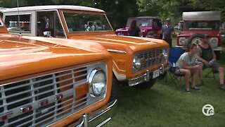 After years of work, Lapeer couple debuts restored '67 Ford Bronco at Woodward Dream Cruise