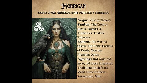 MY RH-NEGATIVE CELTIC DRUID WARRIOR ANCESTORS! WHO IS THE MORRIGAN? & HOW SHE INCARNATED 2023!