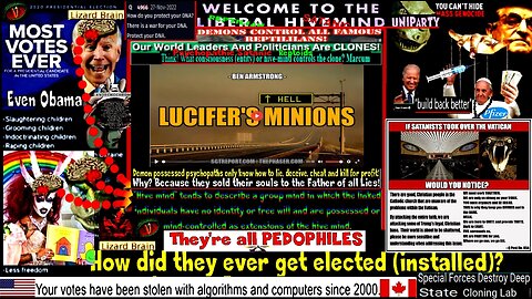 SGT REPORT - LUCIFER'S MINIONS -- Ben Armstrong (Related links in description)