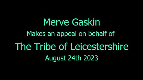 The Tribe of Leicestershire Appeal August 24th 2023