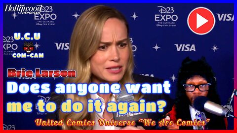 Com-Cam: Brie Larson, NO WE DON'T!!! #shorts Ft. Fenrir Moon "We Are Com-Cam"