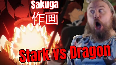 Sakuga Stark vs Dragon | Frieren Episode 6 Reactionフリーレン 6 Review