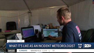 Meet the incident meteorologist helping keep fire crews safe at the French Fire