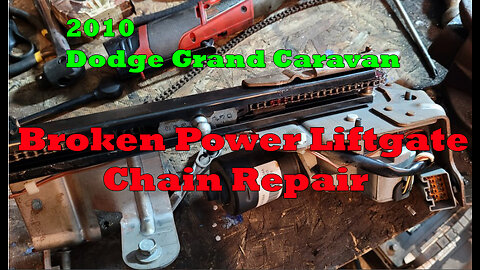 2010 Grand Caravan ( Broken Liftgate Chain Repair)