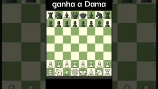 VEJA COMO GAMBITO EVANS GANHA A DAMA #Shorts #Xadrez #Chess #Ajedrez #evansgambit