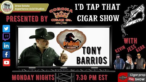 Tony Barrios of Stallone Cigars, I'd Tap That Cigar Show Episode 207