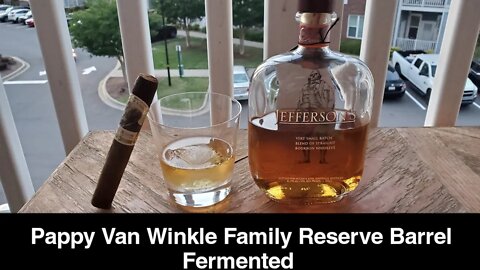 Pappy Van Winkle Family Reserve Barrel Fermented cigar review