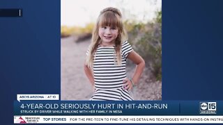 4-year-old seriously hurt in hit-and-run in Mesa