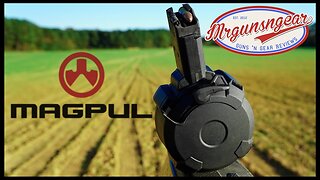 Magpul D-50 CZ Scorpion 50 Round Drum Magazine Torture Test 🇺🇸