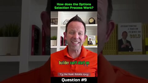 How does the option selection process work? Best Question to Ask a Home Builder #homebuildingtips