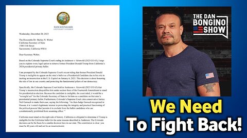 We need to fight back! Strategies for a sustainable future [Reveals the Truth] Dan Bongino