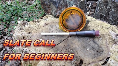 Beginners guide to a turkey slate call. How to use a slate call for beginners. Slate call basics!
