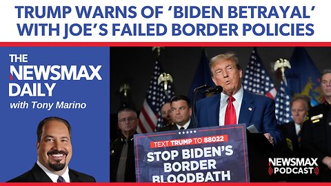 Trump: Biden’s Border Bloodbath | The NEWSMAX Daily (04/03/24)