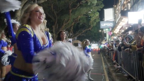 Rams Cheerleaders in Hong Kong: Celebrating Lunar New Year, Tasting Chinese Dishes & More