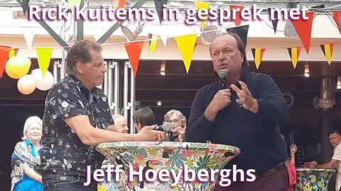 Rick Kuitems in gesprek met Jeff Hoeyberghs