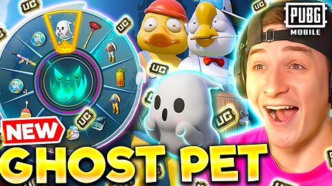 NEW $10,000 UC GHOST HOLA BUDDY SPIN! PUBG MOBILE
