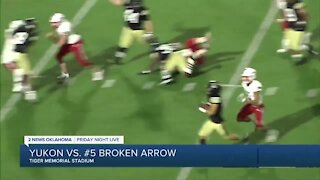 Broken Arrow hammers Yukon 45-14