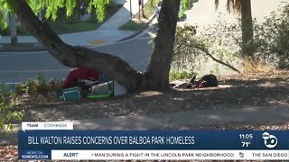 Homeless in Balboa Park