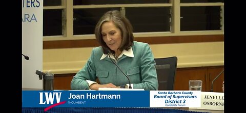 Joan Hartmann Opening Statement Goleta Forum