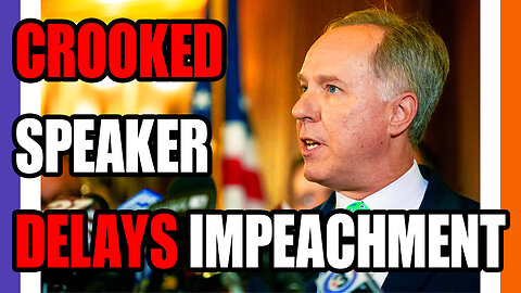Robin Vos Delaying Impeachment of Crooked Election Commissioner