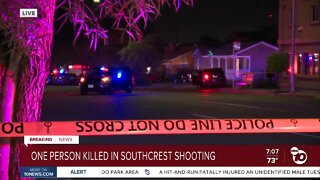 Authorities investigate Southcrest officer-involved shooting