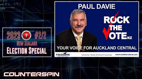 NZ 2023 Election Special #2/2 : Michael Avenell - Rock the Vote NZ 17 views · Sep 4, 2023 1 Share